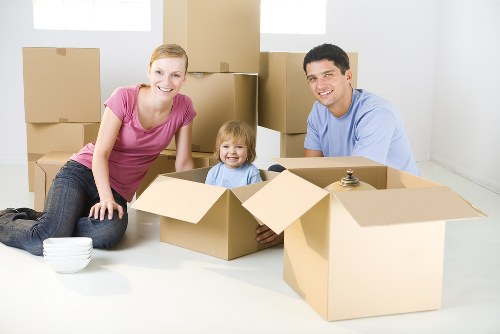 Cookie policy summary for a removal service website