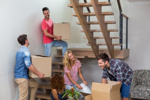 Local movers helping with a home removal in Dagenham