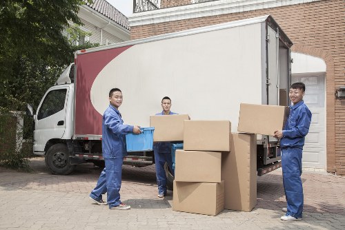 Professional removals van for residential and business customers in Dagenham