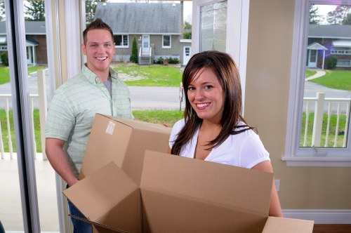 Office relocation preparation checklist and packing supplies for a Dagenham company move